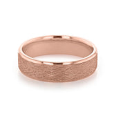 Scratch Finish Classic Men's Wedding Band 2